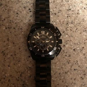 Invicta black watch